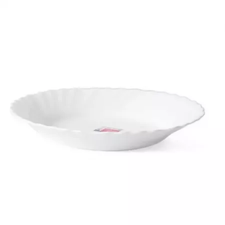 Platillo Hondo Blanco Opal 22,5 cm | Resistente y Lavavajillas Platillo Hondo Blanco Opal 22,5 cm | Resistente y Lavavajillas