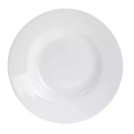 Platillo de Vidrio Opal Blanco 24 cm, Resistente y Lavavajillas Platillo de Vidrio Opal Blanco 24 cm, Resistente y Lavavajillas