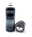 Tradineur - Bote de Pintura en Spray - Fabricado en España - Ideal para cualquier superficie, Madera, Metal, Cartón, Piedra o Cerámica - Capacidad de 200 ML - Gris Medio