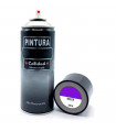 Tradineur - Bote de Pintura en Spray - Fabricado en España - Ideal para cualquier superficie, Madera, Metal, Cartón, Piedra o Cerámica - Capacidad de 200 ML - Violeta