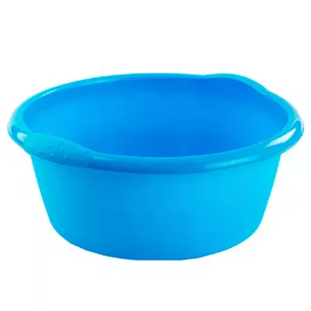 Barreño Redondo 6L Resistente con Asas - Colores Aleatorios Barreño Redondo 6L Resistente con Asas - Colores Aleatorios