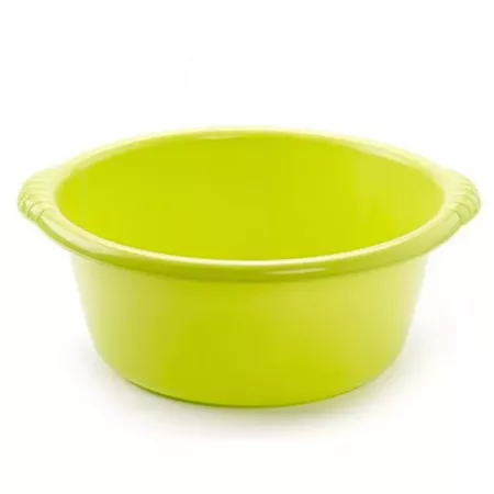 Barreño Redondo 6L Resistente con Asas - Colores Aleatorios Barreño Redondo 6L Resistente con Asas - Colores Aleatorios