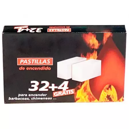Pastillas de Encendido 36 uds: Fácil y Seguro para Barbacoas Pastillas de Encendido 36 uds: Fácil y Seguro para Barbacoas