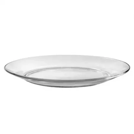 Plato llano vidrio 2x23,5 cm apto horno y lavavajillas Plato llano vidrio 2x23,5 cm apto horno y lavavajillas