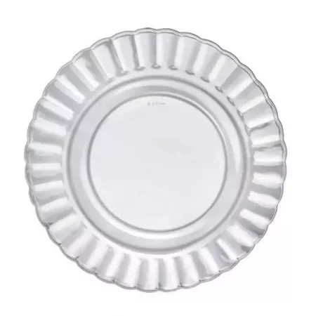 Plato plano vidrio París 26 cm, apto horno y microondas Plato plano vidrio París 26 cm, apto horno y microondas