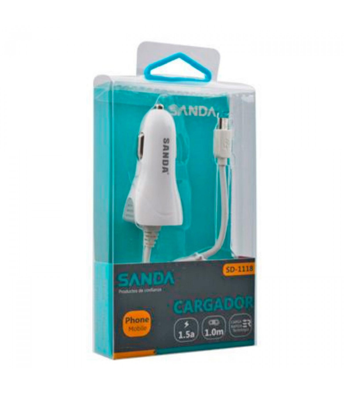 Comprar Cargador Cable Micro USB mechero coche 3,1A barato