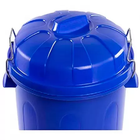 Cubo de basura 51L azul resistente con asas - Made in Spain Cubo de basura 51L azul resistente con asas - Made in Spain