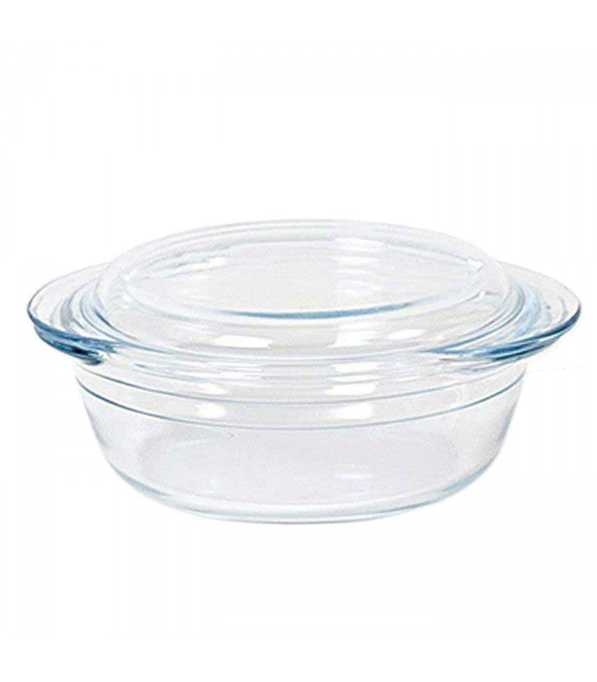 Cacerola de vidrio de 1.5L/50 onzas con tapa, cacerolas de vidrio, cazuela  de vidrio resistente al calor, cacerola cubierta con tapa, ollas de cocina