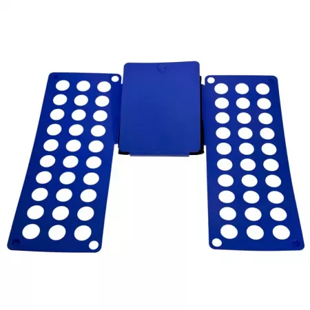 Doblador de ropa azul resistente, rápido y fácil de usar Doblador de ropa azul resistente, rápido y fácil de usar