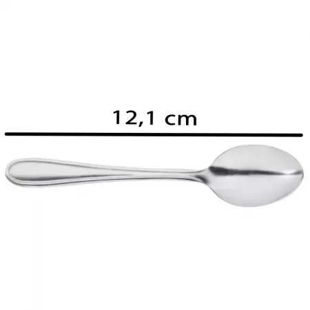 Cucharillas Moka Acero Inoxidable 12 cm - Pack 6 unidades Cucharillas Moka Acero Inoxidable 12 cm - Pack 6 unidades