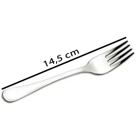 Set 6 Tenedores Postre 14,5 cm Acero Inoxidable Duraderos Set 6 Tenedores Postre 14,5 cm Acero Inoxidable Duraderos