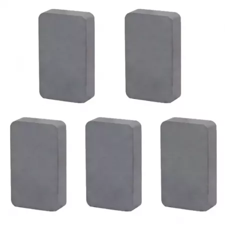Pack 5 Imanes Potentes 28x15 mm Antioxidantes Multiusos Pack 5 Imanes Potentes 28x15 mm Antioxidantes Multiusos