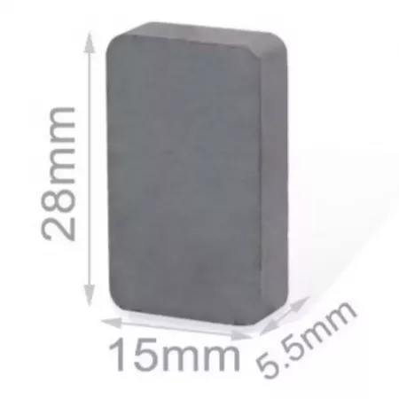 Pack 5 Imanes Potentes 28x15 mm Antioxidantes Multiusos Pack 5 Imanes Potentes 28x15 mm Antioxidantes Multiusos