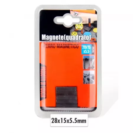Pack 5 Imanes Potentes 28x15 mm Antioxidantes Multiusos Pack 5 Imanes Potentes 28x15 mm Antioxidantes Multiusos