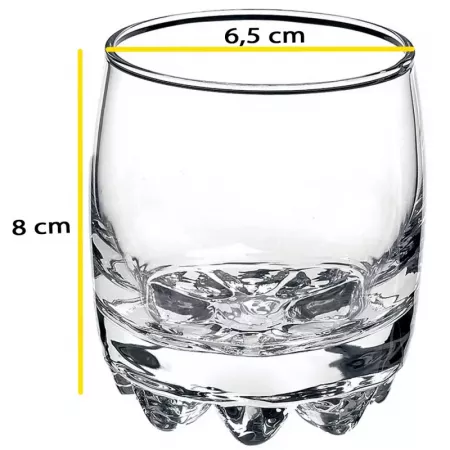 Vasos de Cristal Galassia 20 cl (3 uds) - Elegantes y Resistentes Vasos de Cristal Galassia 20 cl (3 uds) - Elegantes y Resistentes