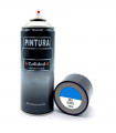 Tradineur - Bote de Pintura en Spray - Fabricado en España - Ideal para cualquier superficie, Madera, Metal, Cartón, Piedra o Cerámica - Capacidad de 200 ML - Azul Celeste