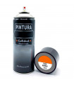 Tradineur - Bote de Pintura en Spray - Fabricado en España - Ideal para cualquier superficie, Madera, Metal, Cartón, Piedra o Cerámica - Capacidad de 200 ML - Naranja Fluor
