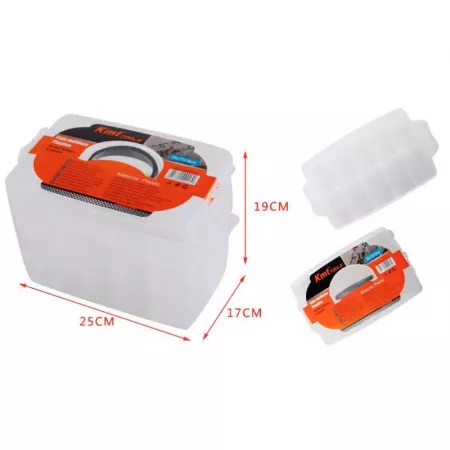 Caja Organizadora 30 Compartimentos con Asa - 3 Niveles desmontables Caja Organizadora 30 Compartimentos con Asa - 3 Niveles desmontables