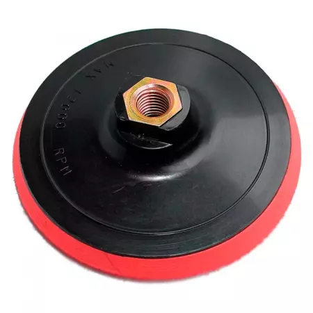 Plato Soporte 125mm Velcro M14 para Pulidora 12000 RPM Plato Soporte 125mm Velcro M14 para Pulidora 12000 RPM