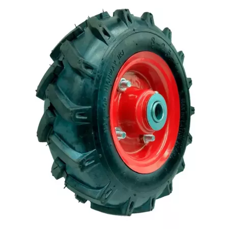 Rueda Neumática 25 cm para Carretilla, Carga 163 kg, Hierro Rueda Neumática 25 cm para Carretilla, Carga 163 kg, Hierro