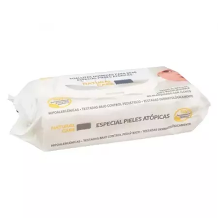 Toallitas Húmedas Bebé Aloe y Camomila, 60 uds, Sin Alcohol Toallitas Húmedas Bebé Aloe y Camomila, 60 uds, Sin Alcohol