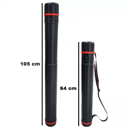 Tubo Portaplanos Extensible 64-105 cm, Seguro y Resistente Tubo Portaplanos Extensible 64-105 cm, Seguro y Resistente