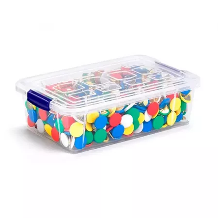 Caja Organizadora Hermética 200ml Transparente y Segura Caja Organizadora Hermética 200ml Transparente y Segura
