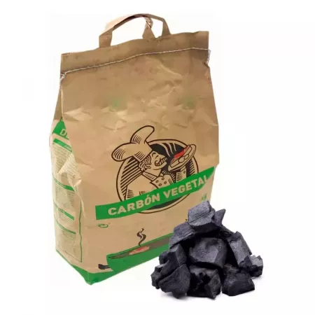 Carbón Vegetal Quebracho 5 kg - Natural y Larga Duración Carbón Vegetal Quebracho 5 kg - Natural y Larga Duración