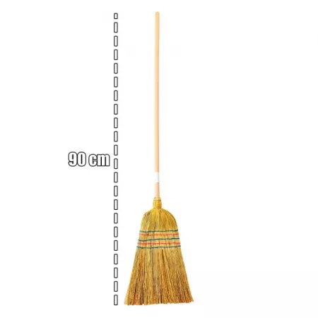 Escoba de Mijo y Pino Compacta para Hogar y Jardín Escoba de Mijo y Pino Compacta para Hogar y Jardín