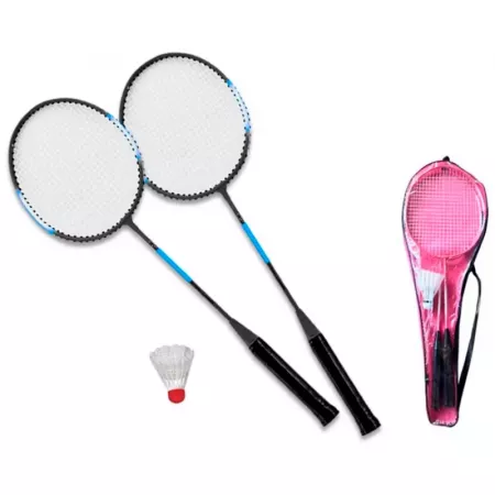 Set Infantil Bádminton 2 Raquetas + Volante con Funda Set Infantil Bádminton 2 Raquetas + Volante con Funda