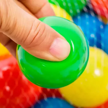 Bolas de plástico multicolor 30 uds 6 cm para piscina de bolas Bolas de plástico multicolor 30 uds 6 cm para piscina de bolas
