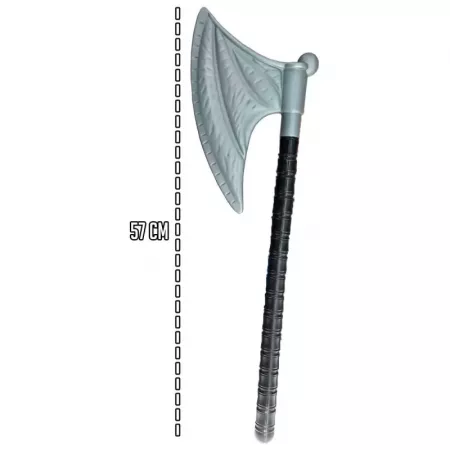 Hacha Vikingo de Plástico para Disfraces - Ideal Carnaval 14+ Hacha Vikingo de Plástico para Disfraces - Ideal Carnaval 14+
