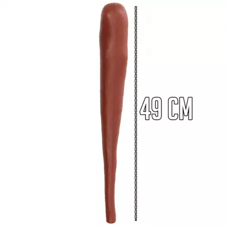 Maza Cavernícola Roja de Plástico - Ideal Disfraces y Carnaval Maza Cavernícola Roja de Plástico - Ideal Disfraces y Carnaval
