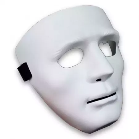 Máscara No Face Blanca Unisex, Talla Única, Ideal Halloween Máscara No Face Blanca Unisex, Talla Única, Ideal Halloween