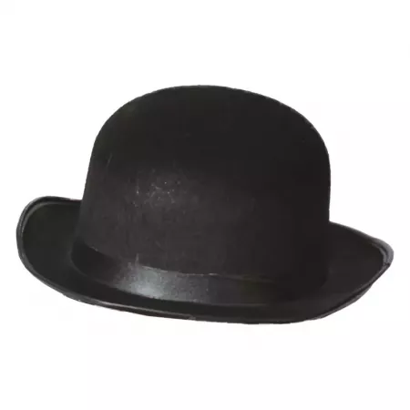 Bombín Infantil Negro de Fieltro | Cómodo y Resistente para Fiestas Bombín Infantil Negro de Fieltro | Cómodo y Resistente para Fiestas