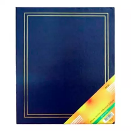 Álbum de Fotos A4 Azul, 4 Anillas, Elegante y Resistente Álbum de Fotos A4 Azul, 4 Anillas, Elegante y Resistente