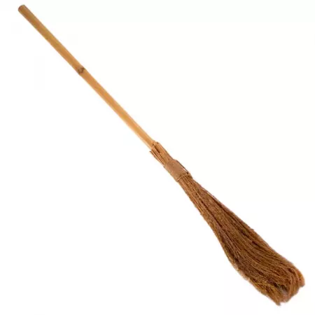 Escoba de Bruja Madera 91 cm, Perfecta para Halloween y Carnaval Escoba de Bruja Madera 91 cm, Perfecta para Halloween y Carnaval