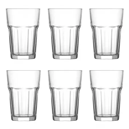 Pack 6 Vasos Cristal Aras 365 ml | Resistentes y Aptos lavavajillas Pack 6 Vasos Cristal Aras 365 ml | Resistentes y Aptos lavavajillas