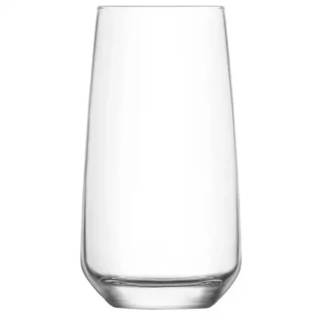 Set 6 Vasos de Cristal Lal 480ml, Resistentes y Elegantes Set 6 Vasos de Cristal Lal 480ml, Resistentes y Elegantes