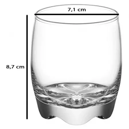 Vasos de Cristal Adora 6 uds, 290 ml, aptos lavavajillas Vasos de Cristal Adora 6 uds, 290 ml, aptos lavavajillas