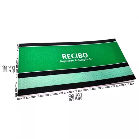Talonario recibos duplicado 11x21 cm autocopiativo horizontal Talonario recibos duplicado 11x21 cm autocopiativo horizontal