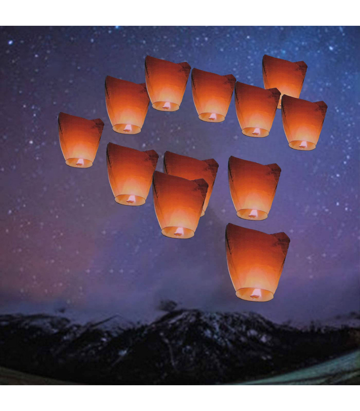 Sky lantern, farolillos voladores para verano - Blog de Chuches
