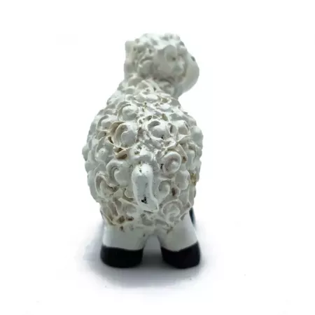 Mini Cordero Naif Pintado a Mano para Belén, Multicolor Mini Cordero Naif Pintado a Mano para Belén, Multicolor