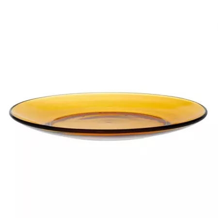 Plato Llano Ámbar 23,5 cm | Resistente y Ligero, Lavavajillas Plato Llano Ámbar 23,5 cm | Resistente y Ligero, Lavavajillas