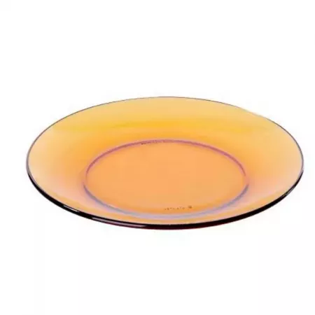 Plato Llano Ámbar 23,5 cm | Resistente y Ligero, Lavavajillas Plato Llano Ámbar 23,5 cm | Resistente y Ligero, Lavavajillas
