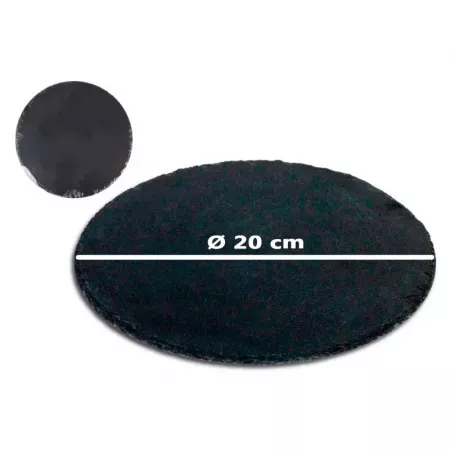 Bandeja de Pizarra Redonda 20 cm Natural con Base Antideslizante Bandeja de Pizarra Redonda 20 cm Natural con Base Antideslizante
