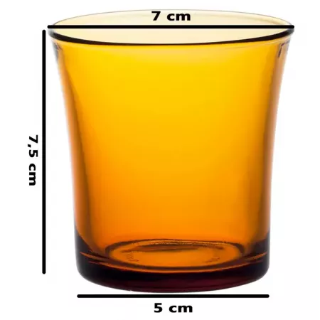 Pack 4 Vasos Lys Ámbar 16 cl | Cristal Templado Francia Pack 4 Vasos Lys Ámbar 16 cl | Cristal Templado Francia
