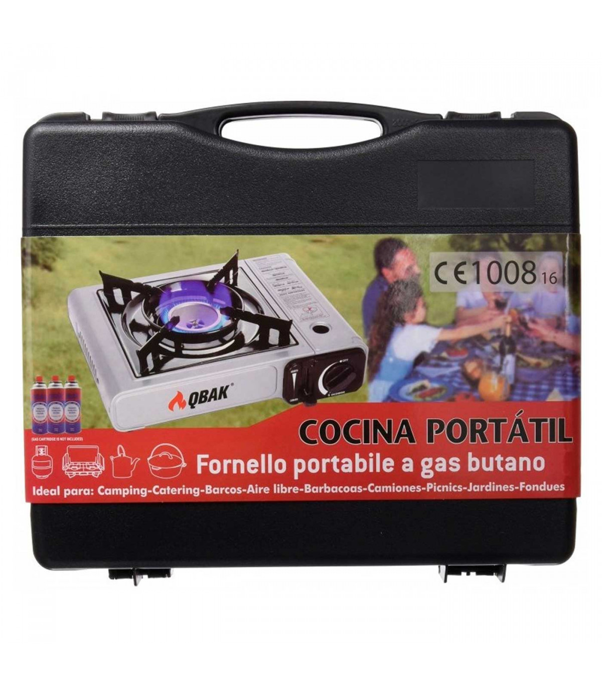 Cocinilla Cocina Portátil A Gas Camping K-203