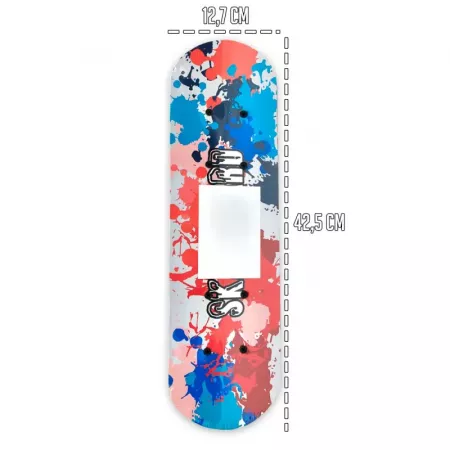 Skateboard Madera 9"x42,5 cm Ruedas 50mm Resistente Compacto Skateboard Madera 9"x42,5 cm Ruedas 50mm Resistente Compacto
