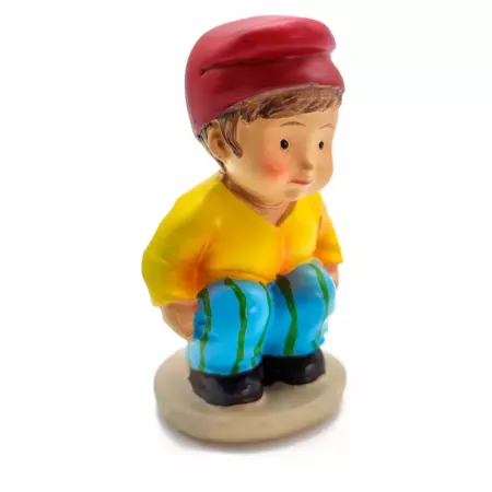 Figura Caganer Catalán Naïf pintada a mano, 9 cm multicolor Figura Caganer Catalán Naïf pintada a mano, 9 cm multicolor